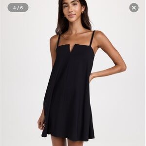 NWOT Susana Monaco Flared V-wire Tank Dress